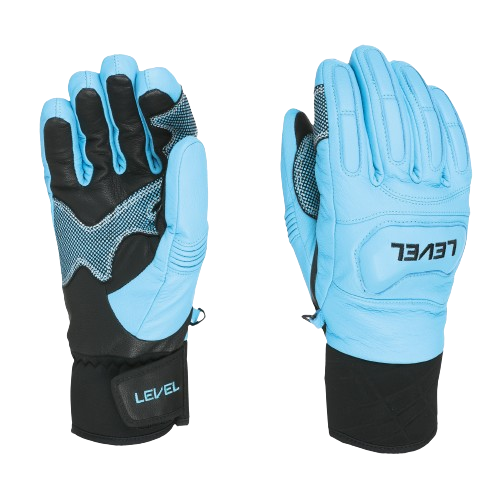 Lyžiarske rukavice Level Race Sky Blue - 2025/26