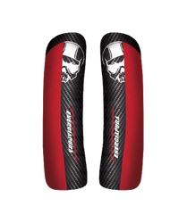 Chrániče holení Energiapura Carbon Racing CDM Black/White Skull/Red - 2024/25