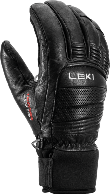 Lyžiarske rukavice LEKI Copper 3D Pro Black - 2024/25