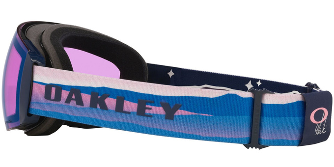 Lyžiarske okuliare Oakley Flight Deck Pro M Mikaela Shiffrin Sig/Prizm Snow Iced Iridium + Additional lens Prizm Snow Sapphire Iridium - 2025/26
