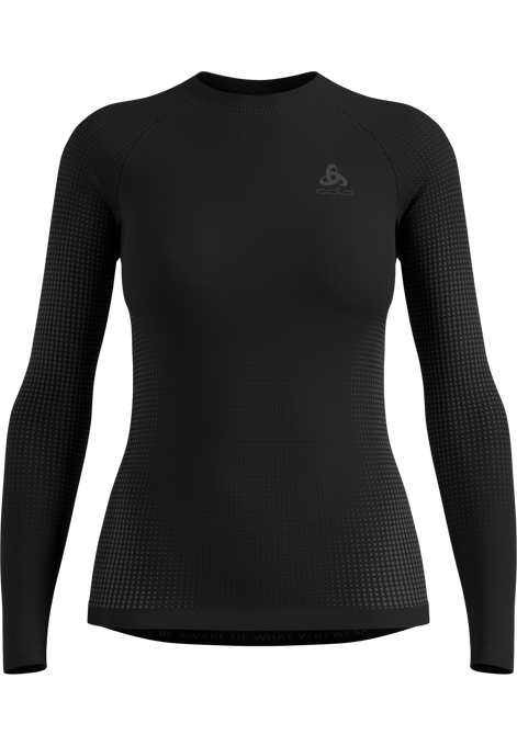 Termoakčné Tričko Odlo Perfomance Warm BL Top Crew Neck L/S Woman Black - 2025/26