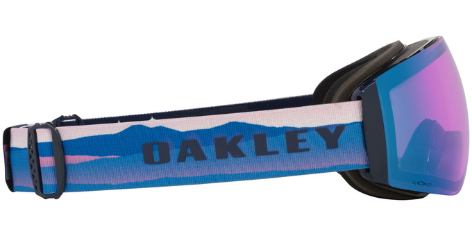 Lyžiarske okuliare Oakley Flight Deck Pro M Mikaela Shiffrin Sig/Prizm Snow Iced Iridium + Additional lens Prizm Snow Sapphire Iridium - 2025/26