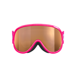 Lyžiarske okuliare POC Pocito Retina Fluorescent Pink/Partly Sunny Light Orange - 2025/26