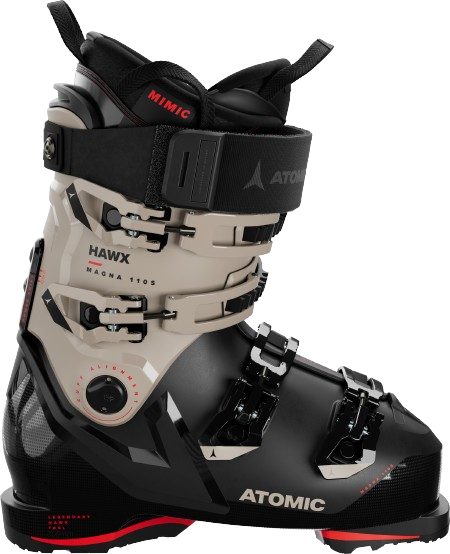Zjazdové topánky Atomic Hawx Magna 110 S GW Black/Cement/Red – 2024/25