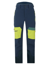 Lyžiarske nohavice Ziener Tewes Full-Zip Man Dark Navy Lime - 2025/26
