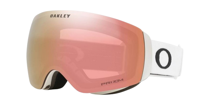 Lyžiarske okuliare Oakley Flight Deck M Matte White/Prizm Rose Gold - 2025/26