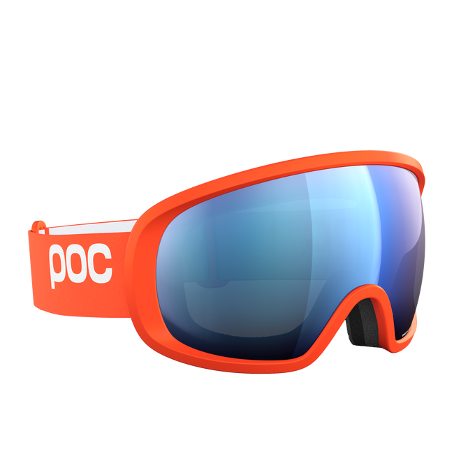 Lyžiarske okuliare POC Fovea Zink Orange/Partly Sunny Blue - 2025/26