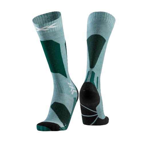 Ponožky X-socks Ski Discover OTC WMN Sage Green/English Lawn - 2025/26