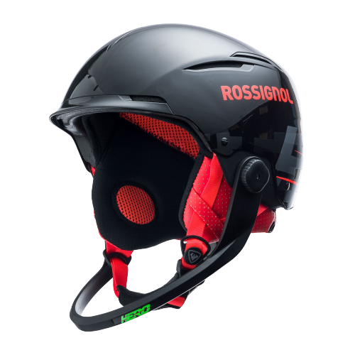Lyžiarska helma Rossignol Hero Slalom Impacts Black + Garda - 2025/26
