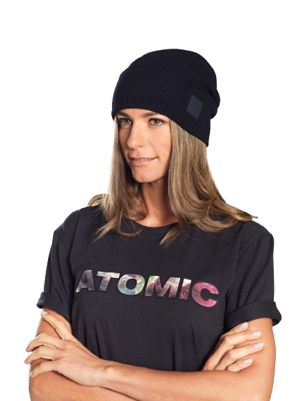 Čiapka Atomic Alps Slouch Beanie Black – 2024/25