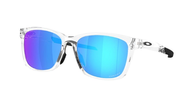 Slnečné okuliare Oakley Paracord Polished Clear Frame / Prizm Sapphire Lenses