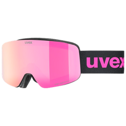 Lyžiarske okuliare Uvex PWDR FM Black Matt/Mirror Pink - 2025/26