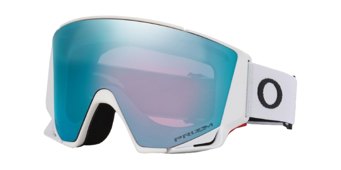 Lyžiarske okuliare Oakley Flow Scape M Matte White/Prizm Snow Sapphire Iridium + Additional lens Prizm Snow Iced Iridium - 2025/26
