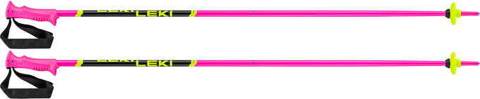 Zjazdové palice LEKI Racing Kids Pink - 2025/26