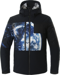 Lyžiarska bunda ENERGIAPURA Flaine Life Jacket Black/Planet - 2022/23