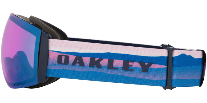 Lyžiarske okuliare Oakley Flight Deck Pro L Mikaela Shiffrin Sig/Prizm Snow Iced Iridium + Additional lens Prizm Snow Sapphire Iridium - 2025/26