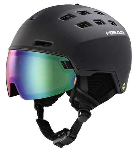 Lyžiarska helma HEAD Radar 5K Photo Mips Black - 2025/26