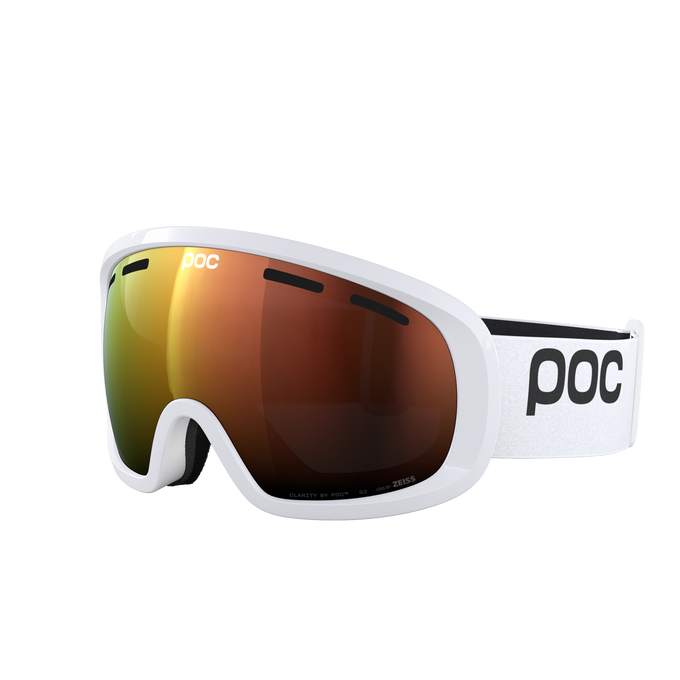 Lyžiarske okuliare POC Fovea Mid Hydrogen White/Partly Sunny Orange - 2025/26