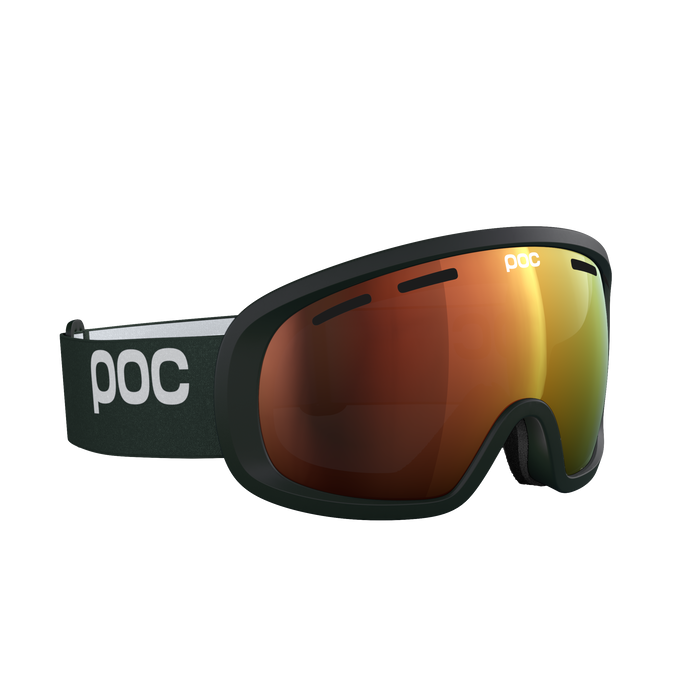 Lyžiarske okuliare POC Fovea Mid Pargasite Green/Partly Sunny Orange - 2025/26