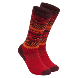 Lyžiarske ponožky Oakley Wandrelust Perf Socks 2.0  Grenache Norway Pattern