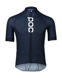 Cyklistický dres POC M's Essential Road Logo Jersey  Calcite Blue/Dark Calcite Blue - 2024
