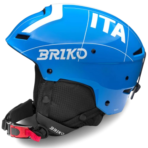 Lyžiarska helma Briko Slalom 2.0 Italia Shiny Blue/White - 2025/26