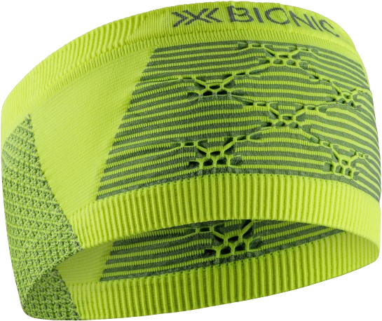 Čelenka X-bionic Headband HI Vis Yellow/Grey - 2025/26