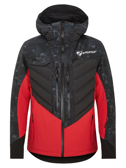 Lyžiarska bunda Ziener RCE Coach Jacket Unisex Red - 2024/25