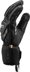 Lyžiarske rukavice LEKI Griffin Pro 3D Black/Tan - 2025/26