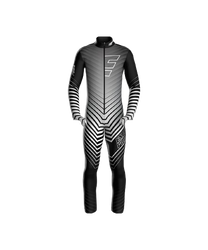 Lyžiarska kombinéza ENERGIAPURA Active Black Junior (non insulated, light padded) - 2023/24