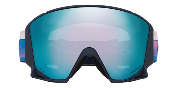 Lyžiarske okuliare Oakley Flow Scape L Mikaela Shiffrin Signature/Prizm Snow Sapphire Iridium + Additional lens Prizm Snow Iced Iridium - 2025/26