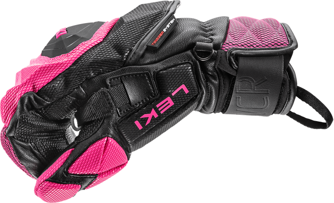 Lyžiarske rukavice LEKI WCR Venom SL 3D Mitt Pink - 2025/26