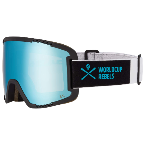 Lyžiarske okuliare HEAD Contex Pro 5K Blue WCR - 2025/26