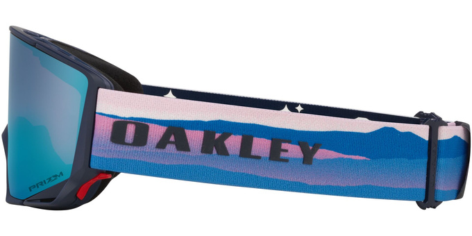 Lyžiarske okuliare Oakley Flow Scape L Mikaela Shiffrin Signature/Prizm Snow Sapphire Iridium + Additional lens Prizm Snow Iced Iridium - 2025/26