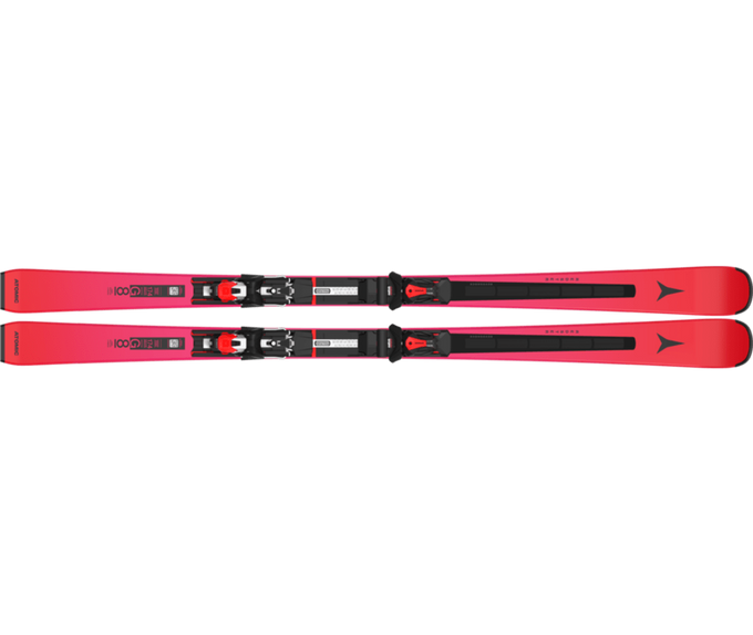 Zjazdové lyže Atomic Redster G8 Revoshock C + I 12 GW Black/Red - 2025/26