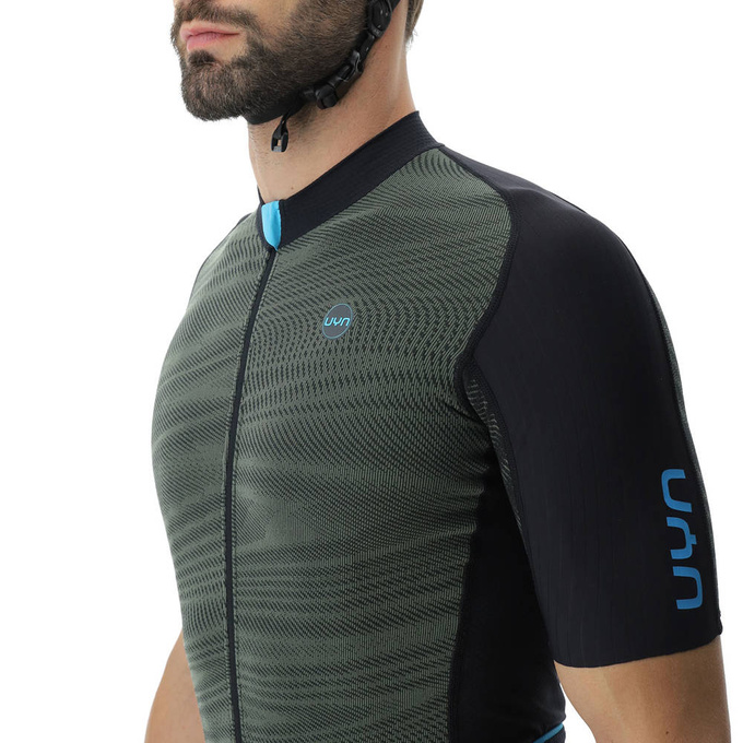 Cyklistický dres UYN Man Allroad Biking Black Pine - 2023