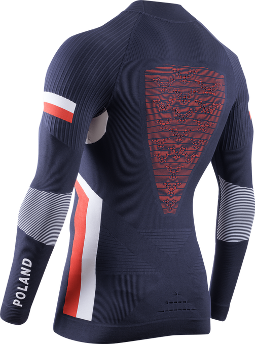 Funkčné tričko X-Bionic Energy Accumulator 4.0 Patriot Shirt Turtle Neck LG SL Poland - 2025/26