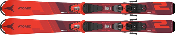 Zjazdové lyže Atomic Redster J2 100-120 Red - 2024/25