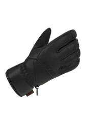 Lyžiarske rukavice Descente Leather Glove Black - 2025/26