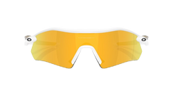 Slnečné okuliare Oakley Radar Plate Polished White/Gold Frame/Prizm 24K Polarized Lenses