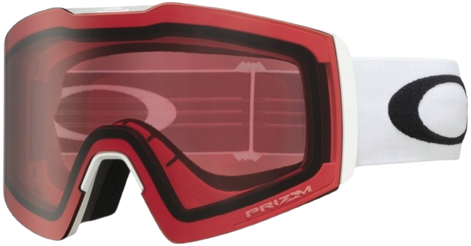 Lyžiarske okuliare Oakley Fall Line L Matte White Prizm Prizm Rose GBL - 2024/25