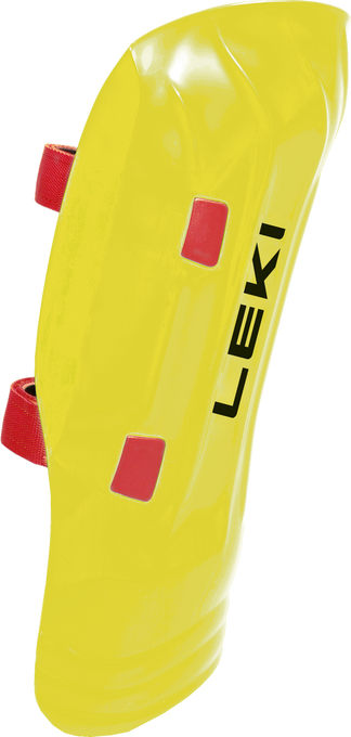 Chrániče holení LEKI Shin Guard Worldcup Pro Custom Fit Neon 
