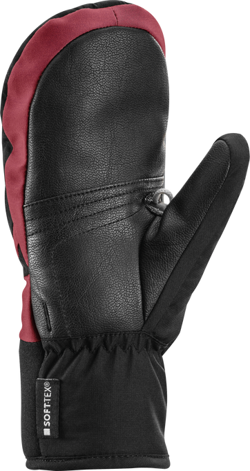 Lyžiarske rukavice LEKI Griffin 3D Mitt Junior Black/Rose - 2025/26