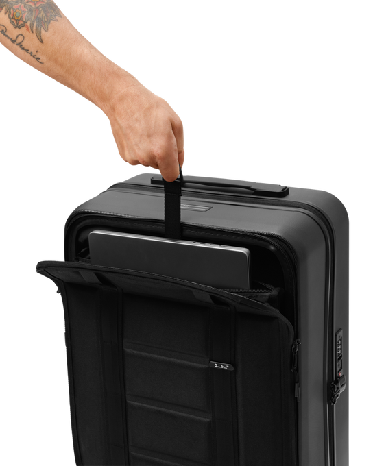 Cestovný kufor Db Ramverk Front Access Carry-on Green Ray - 2024/25