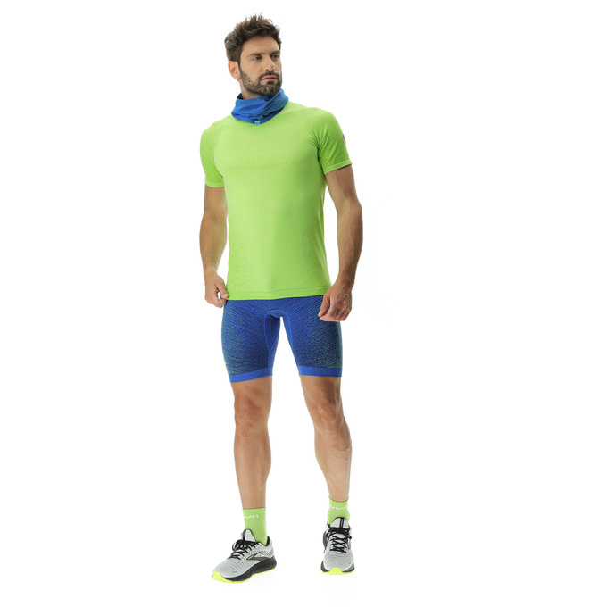 Bežecké tričko UYN Man Running Exceleration OW Shirt SH_SL Lime/Sulphur Spring