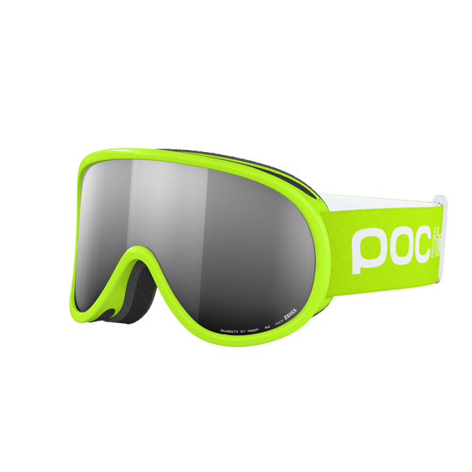 Lyžiarske okuliare POC Pocito Retina Fluorescent Yellow/Green/Partly Sunny Silver - 2025/26