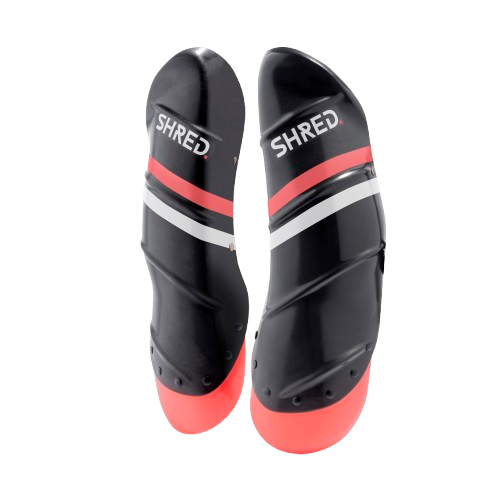 Chrániče holení SHRED Carbon Shin Guard Carbon/Rust L - 2025/26