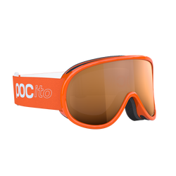 Lyžiarske okuliare POC Pocito Retina Fluorescent Orange/Partly Sunny Light Orange - 2025/26