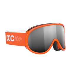 Lyžiarske okuliare POC Pocito Retina Fluorescent Orange/Partly Sunny Silver - 2025/26