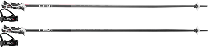 Zjazdové palice LEKI Bold Lite S Black/Green - 2024/25